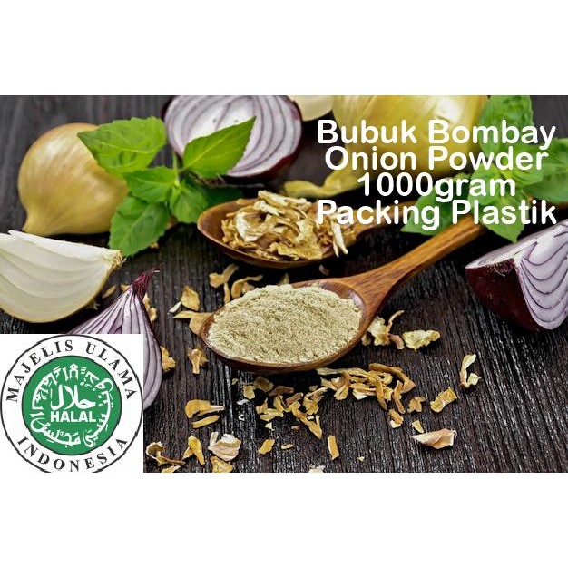 

Kirim,HariYgSama- Bubuk Bawang Bombay Onion Powder 1kg
