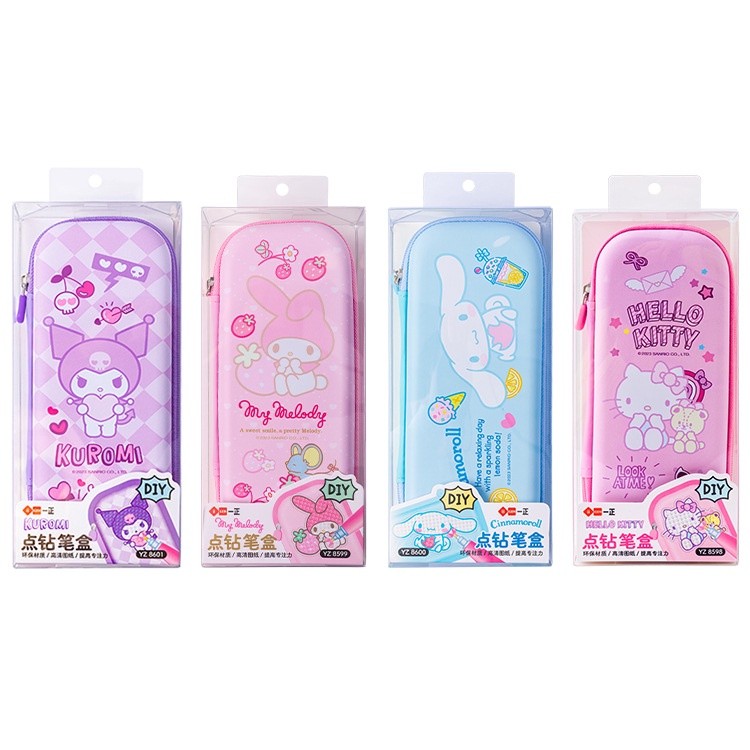 

K PENSIL DIY LICENSE MOTIF / TEMPAT PENSIL DIY PAINTING CINNAMOROL KUROMI