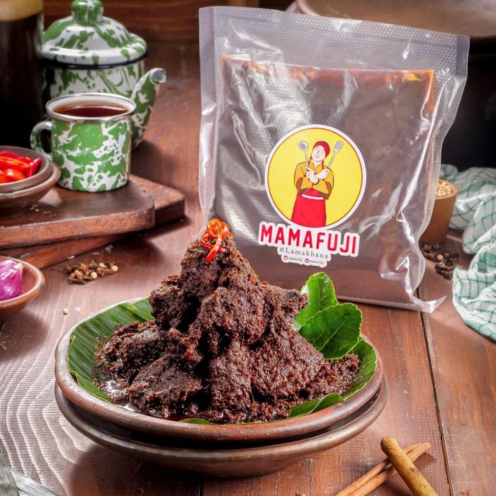 

Kirim,HariYgSama- Mama Fuji - Rendang Padang Asli 700gr (Ukuran Besar)