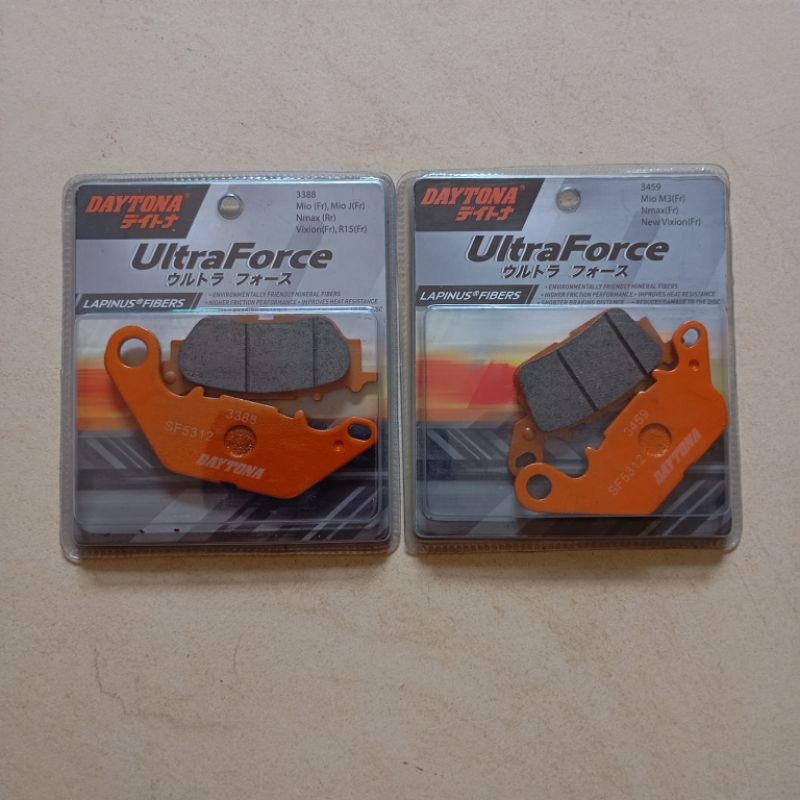 kampas Rem Depan Belakang Daytona Nmax 150 New Nmax 155 Neo Turbo Original Ultra Force Original