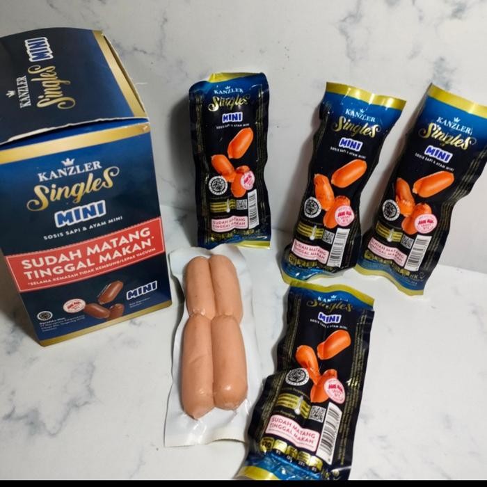 

Kirim,HariYgSama- sosis kanzler singles mini 65gr 1dus isi 12pcs