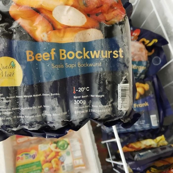 

Kirim,HariYgSama- Beef Bockwurst Sosis Sehat Bulaf