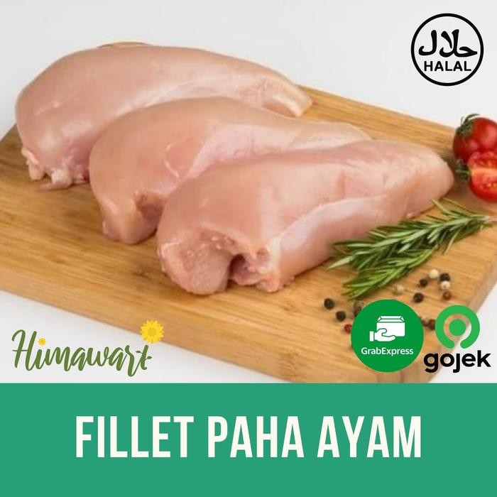 

Kirim,HariYgSama- DAGING FILLET PAHA AYAM / BONELESS PAHA AYAM SKINLESS - 1 Kg