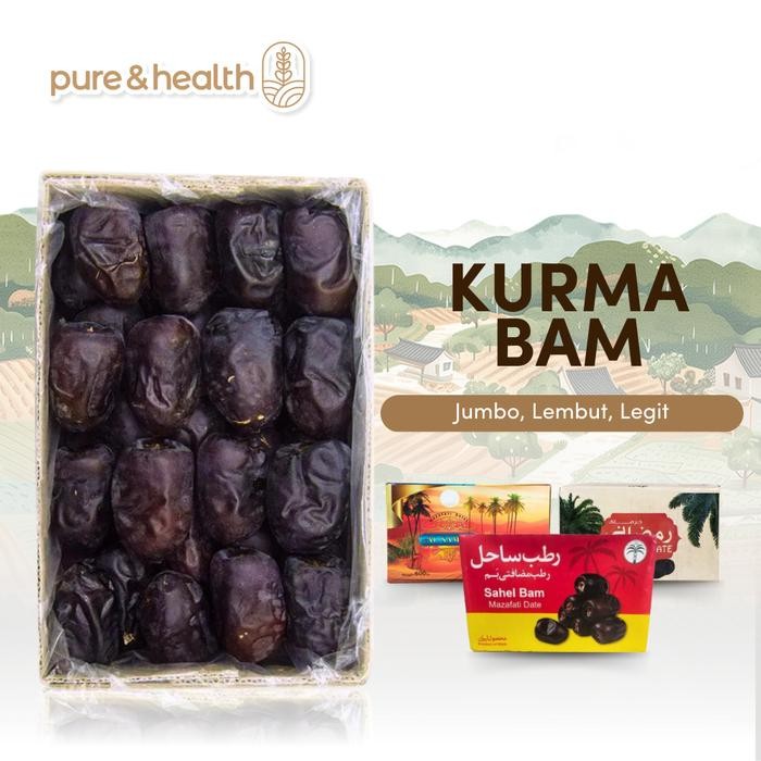 

Kirim,HariYgSama- Kurma Bam 500 gram - Kurma Bam Anggur Jumbo