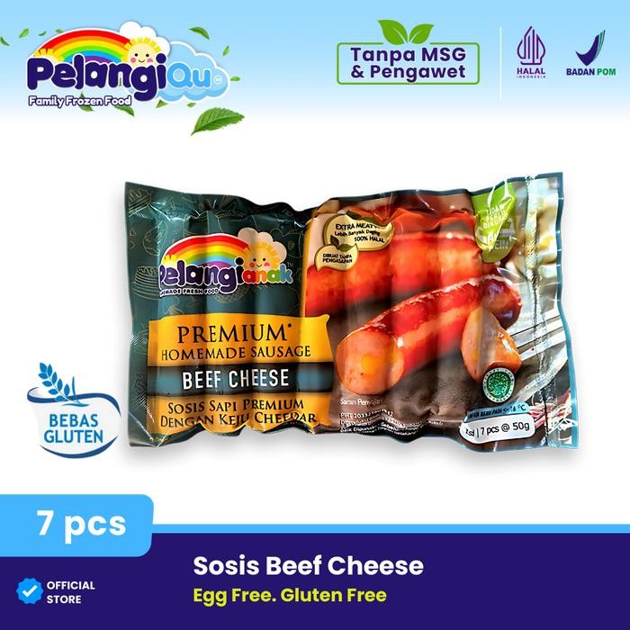 

Kirim,HariYgSama- Pelangi Sosis Sapi Keju Homemade Premium Non Msg & Non Pengawet