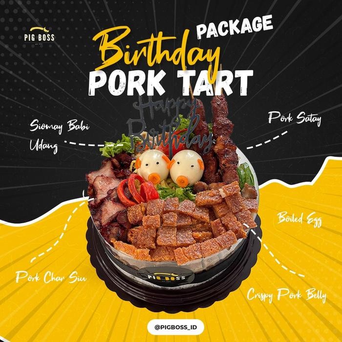 

Kirim,HariYgSama- PORK TART