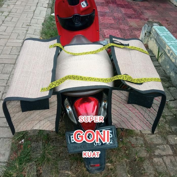 TERBARU OBROK MOTOR KUAT KERANJANG MOTOR TAS MOTOR TAS KURIR TAS OBROK BRONJONG MOTOR TAS POS TAS