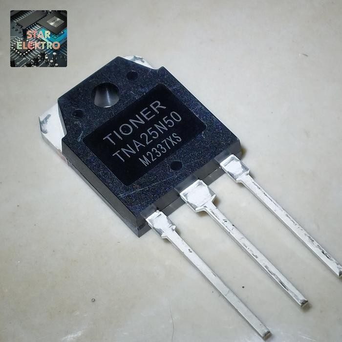 JT READY TNA25N50 TO-3P TIONER TNA 25N50 MOSFET 25A 500V MESIN LAS RHINO FET