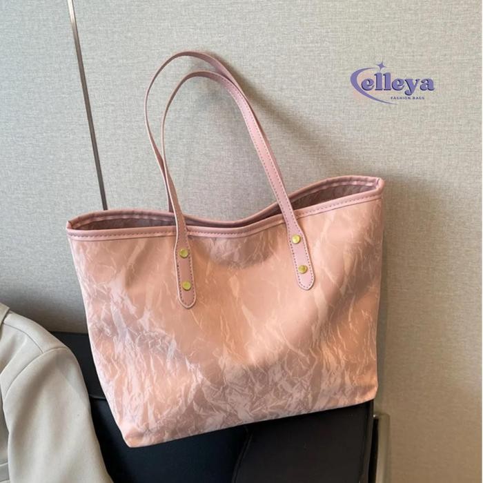 Mawri Tote Bag Wanita Fashion - Totebag C 803 - tas untuk kuliah Cewek Kulit