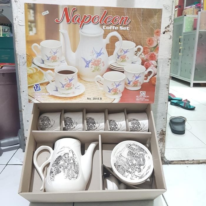 TOP CANGKIR SET/MUG COFFEE SET NAPOLEON -