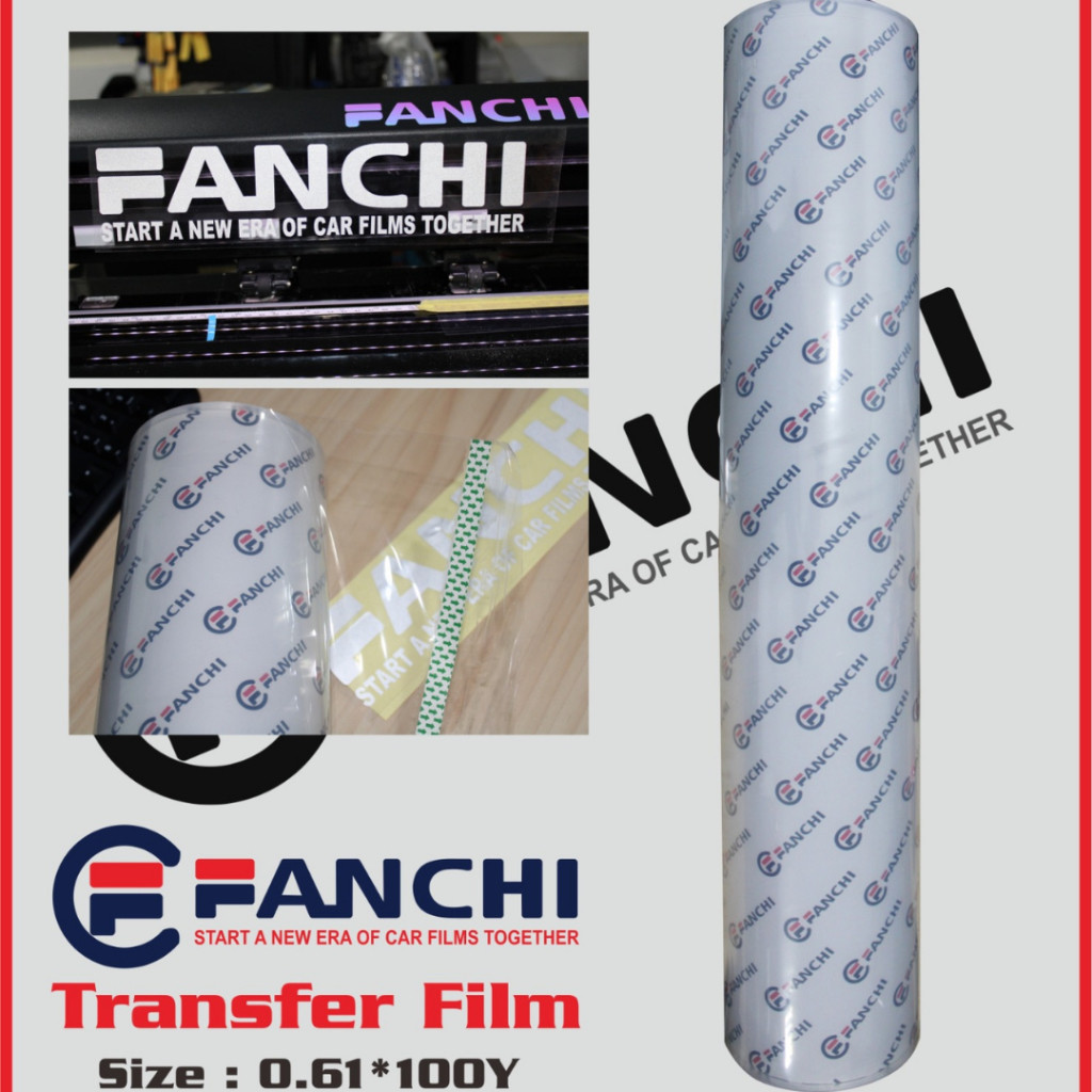 

Transfer Tape Fanchi 10 cm Clear Masking Laminating Bening Cutting Sticker