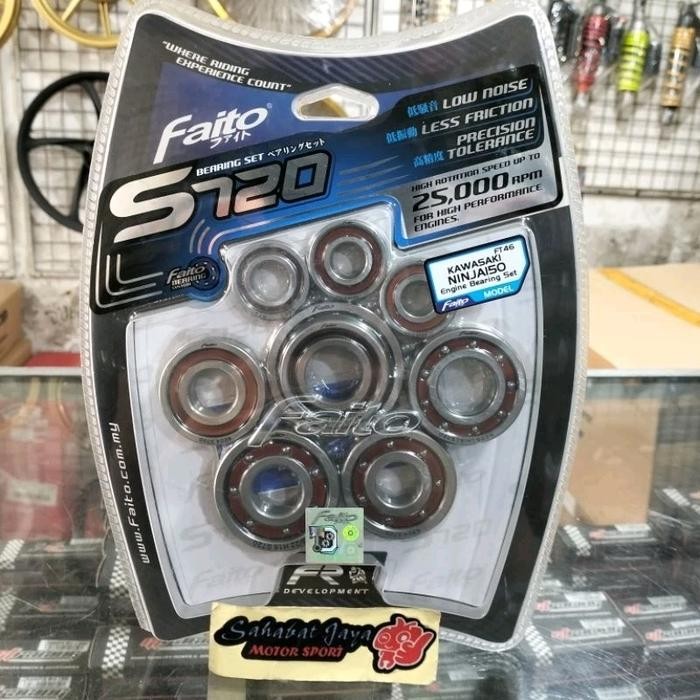 BEARING KRUK AS SET S720 FAITO 25.000RPM NINJA R NINJA RR
