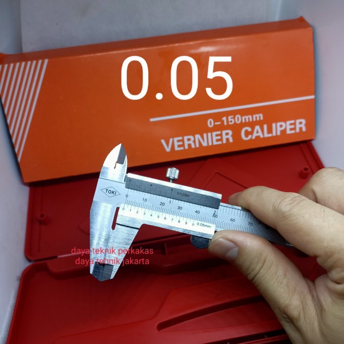 

Smat 6" 0.05 toki japan - vr caliper 0-150mm - jangka Sorong 6" DTJJ