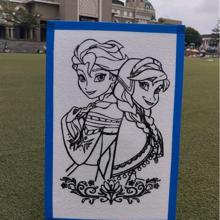 

ready stok grosir sterofoam lukis/mewarnai styrofoam isi 25pcs termurah original