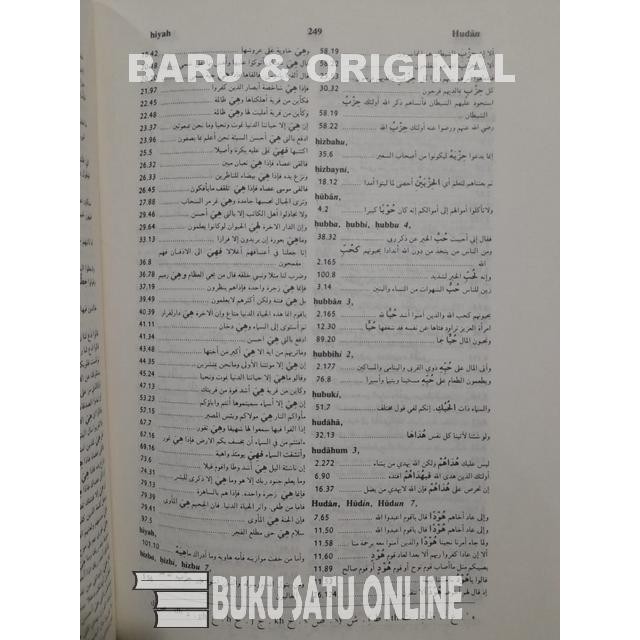 ready stok konkordansi quran - ali audah / litera antarnusa original