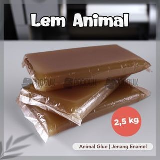 

LEM ANIMAL GLUE Jenang Enamel Jelly Panas 2.5 kg Lem Perekat