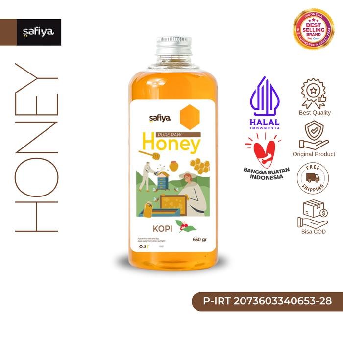 

Terlaris- Safiya Madu Kopi 650 Gr Raw Honey Asli Premium -Gratisongkir