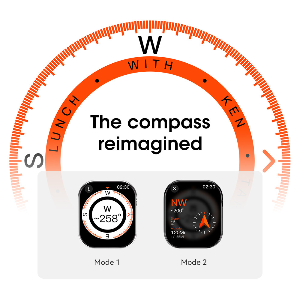 IMPORT MICROWEAR WATCH X 10 SMART WATCH MEN S10 SERIES 10 NFC DYNAMIC ISLAND 48MM GESTURE ANSWER