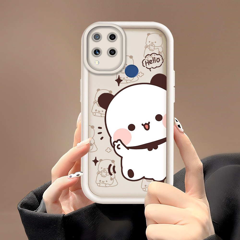 Softcase Kartun Anime Casing For Realme C15 Case Phone Soft Cassing Softcase Kesing DLJ-S2-0148