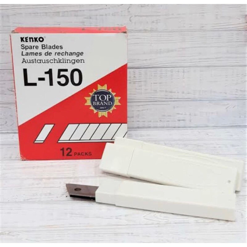 

Isi Cutter Besar Kenko L-150 1 Box (Isi 12 Pack)