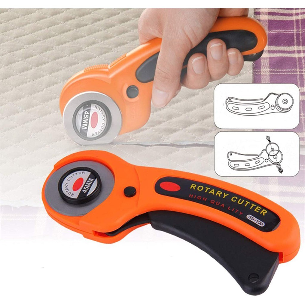 

GLORY Cutter Rotary Roller Blade 45 mm Pemotong Rotary Cutter! TERJAMIN 45mm