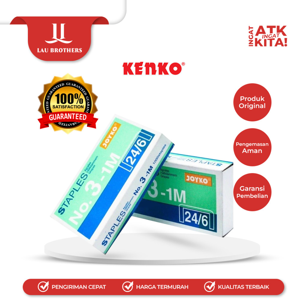 

KENKO ISI STAPLES NO.3 (1BOX)