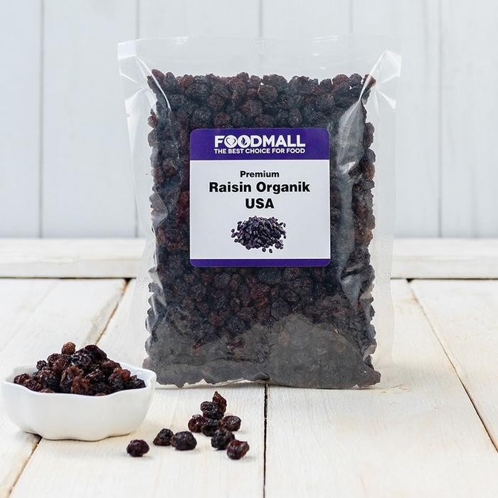 

NewZbgt- Kismis / Black Raisin Organic USA PREMIUM 250 GRAM
