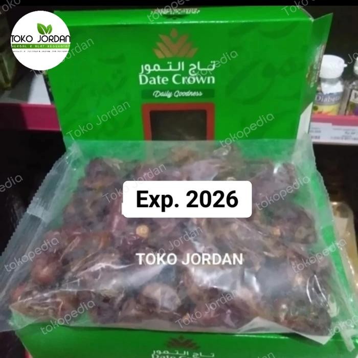 

NewZbgt- khalas kurma date crown khalas 1kg KEMASAN BARU