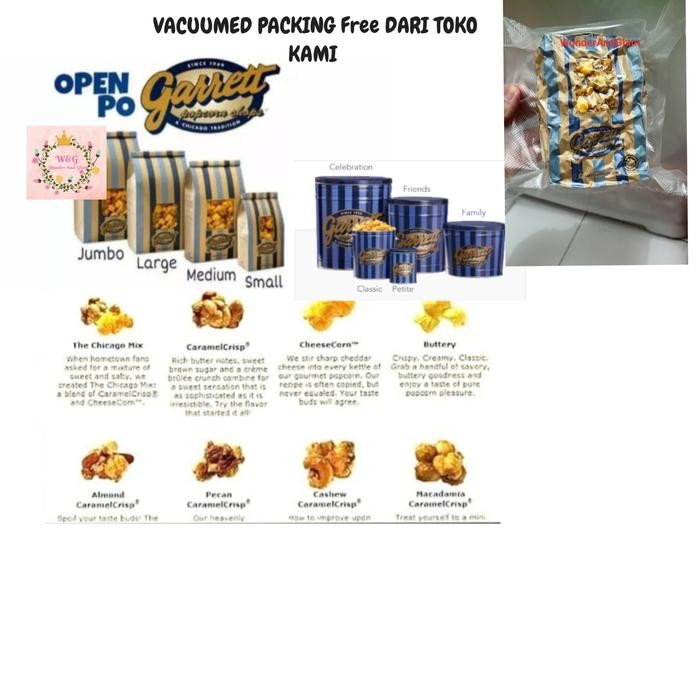 

NewZbgt- IMPORT Garrett Popcorn Popcorn Garrett HALAL