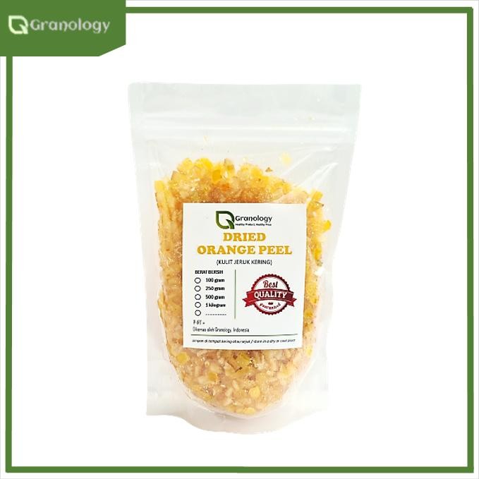 

NewZbgt- Potongan Kulit Jeruk / Orange Peel Import (500 gram) by Granology