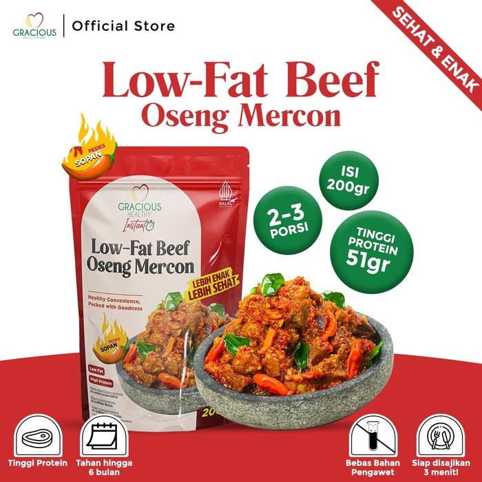

NewZbgt- LOW-FAT BEEF MERCON SOPAN [Makanan Instant Sehat Siap Saji , Tanpa Bahan Pengawet, Tahan