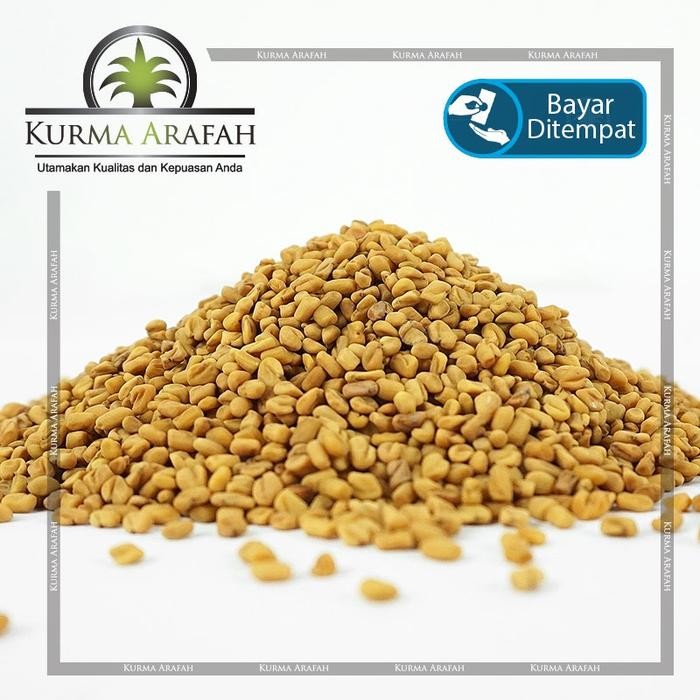 

NewZbgt- Biji Halba 1Kg Premium / Methi Seeds / Biji Kelabet ASI Booster Camilan Food Makanan