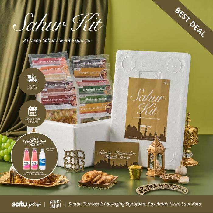 

NewZbgt- Satu Porsi SAHUR KIT (24 Menu)