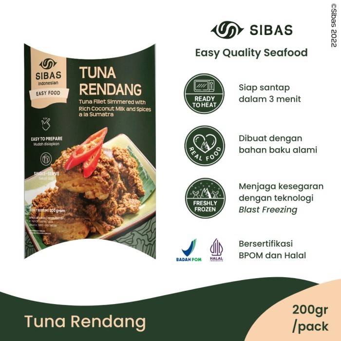 

NewZbgt- Ikan Tuna Rendang Khas Padang Siap Saji 200 gr Ready To Eat -Sibas RTH
