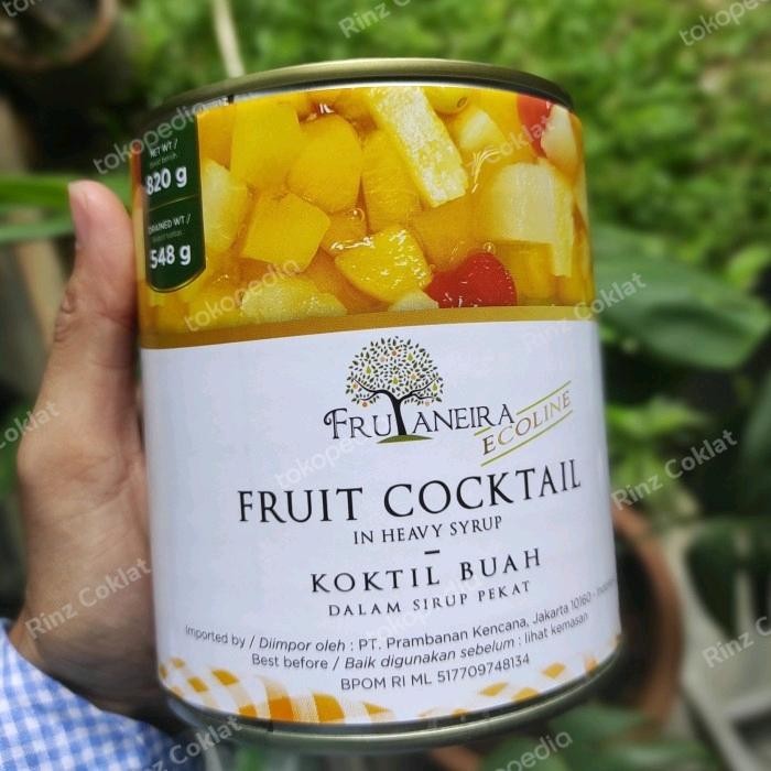 

NewZbgt- Frutaneira Fruit Cocktail Kemasan kaleng 820 gr In Heavy Syrup Koktil
