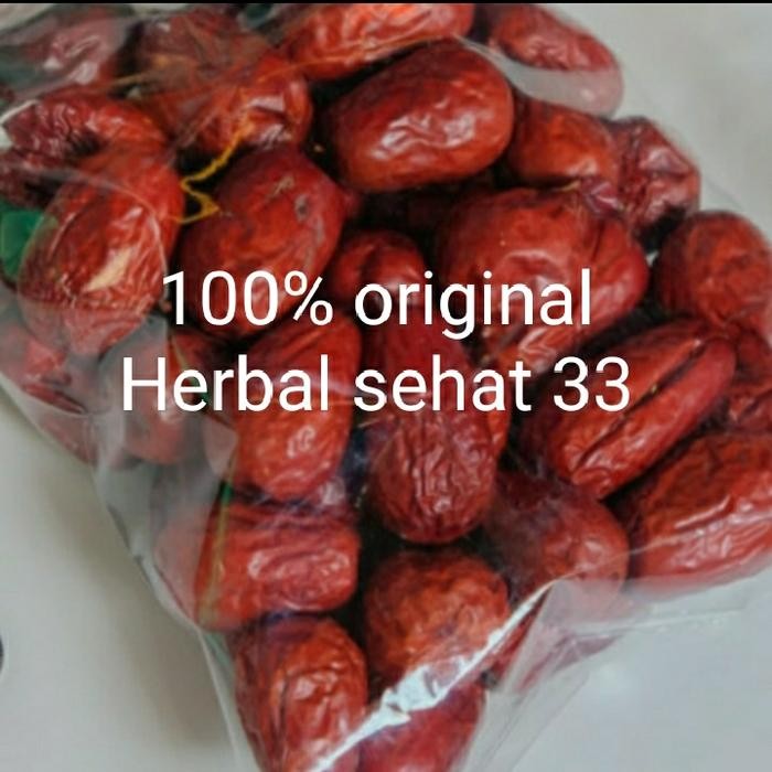 

NewZbgt- Angco Ang co Hong zao (red dates) kurma merah premium jumbo 500gr