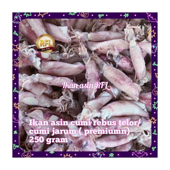 

NewZbgt- ikan asin cumi rebus telor premiun 250 gram
