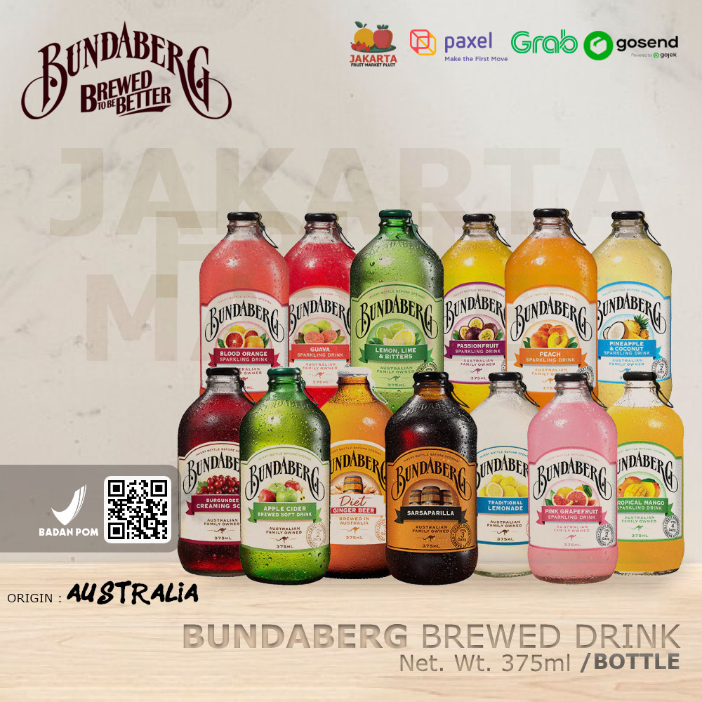 

(MINUMAN) BUNDABERG ALL VARIANT 375ML