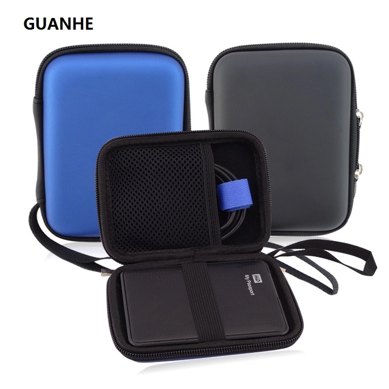 NEW GUANHE Carry Case Cover Pouch 2.5 inch Power Bank USB external for WD HDD Hard Disk Drive Protec