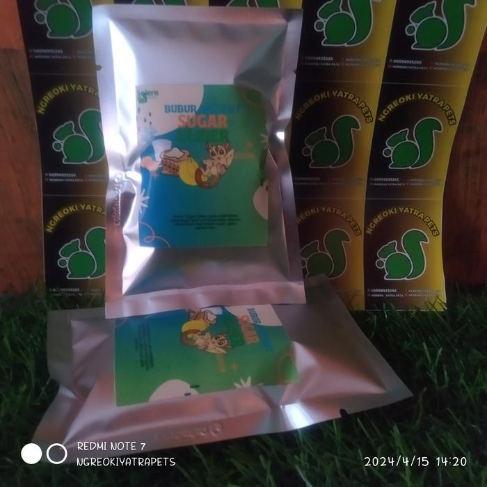 STOK TERBATAS makanan instant khusus untuk hewan kecil seperti SG, bajing ,tupai