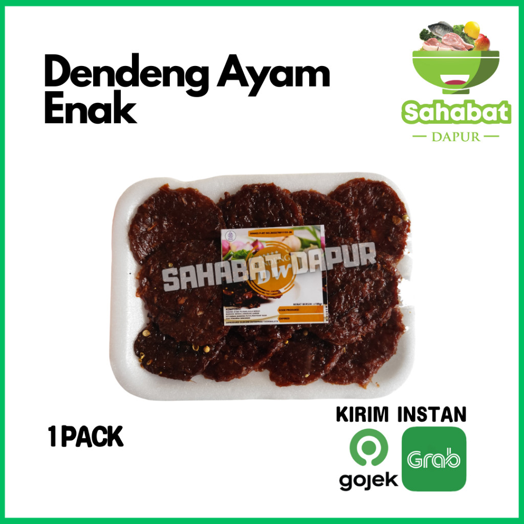 

Dendeng Ayam 1 pack -/+ 100 gr - Sahabatdapur