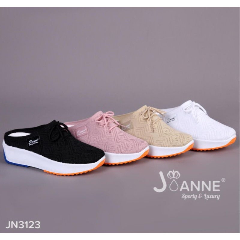Disc [Joanne] Sepatu Casual Slop Sneakers Shoes Jn3123