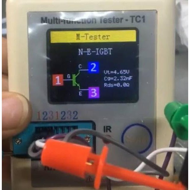 Baru ESR METER TERBARU TIPE TC1 lcr smart tester - 05