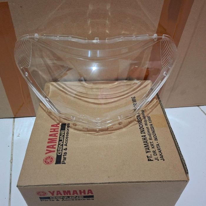 PREMIUM Kaca Mika Lampu Depan Mio New Smile Senyum Ori Stanley