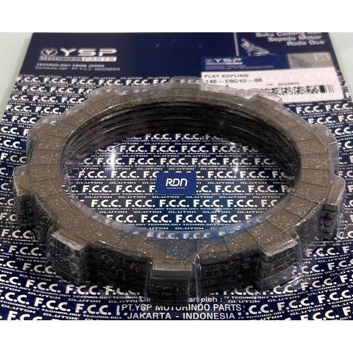 PREMIUM Plat Kopling Yamaha Scorpio Vixion Old Original FCC