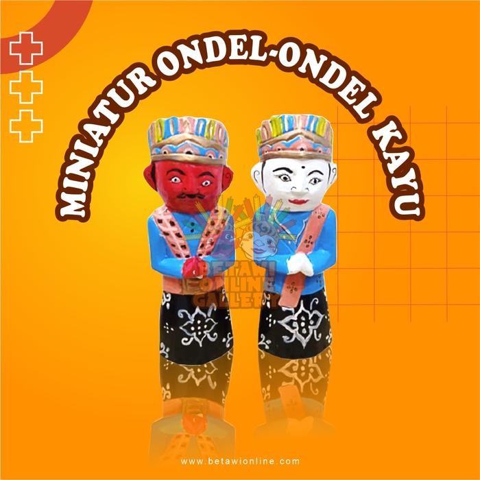 Pajangan Ondelondel ku / Miniatur Ondelondel / Ondelondel