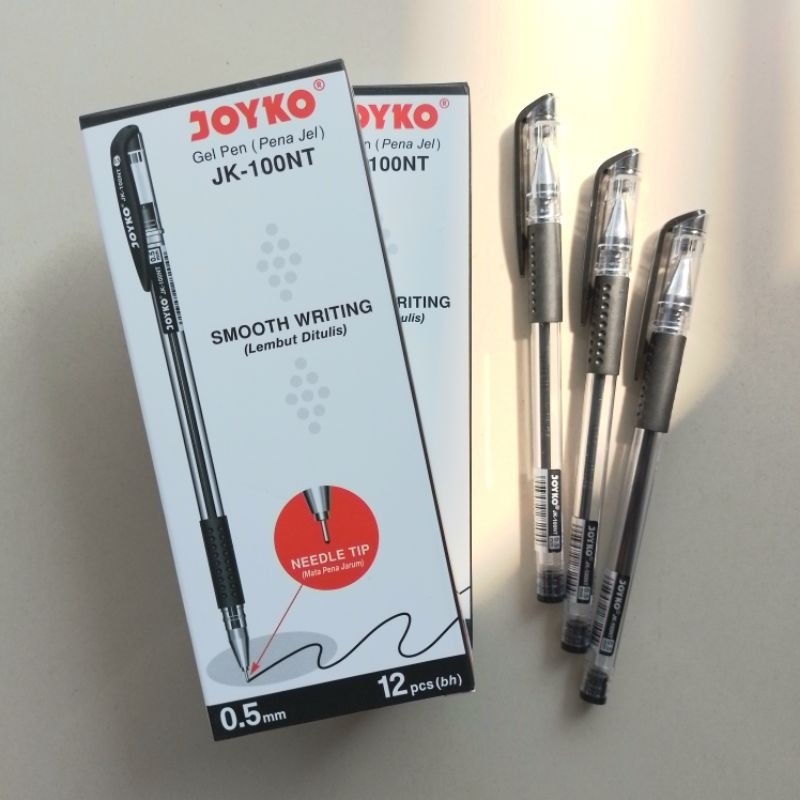 

UM1 Pulpen Gel Pen Joyko JK-100NT ( 12 Pcs ) [ Orinal ]