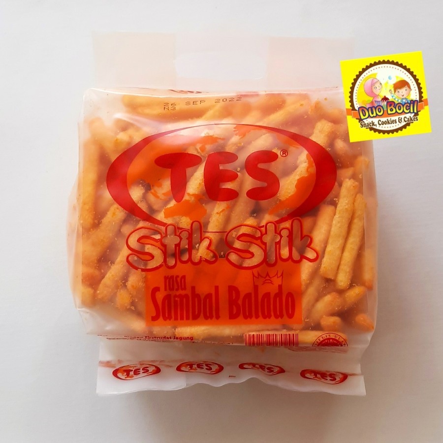 

Sajiandapur Stik Tes Rasa Sambal Balado 225 Gram - Duo Bocil Snack