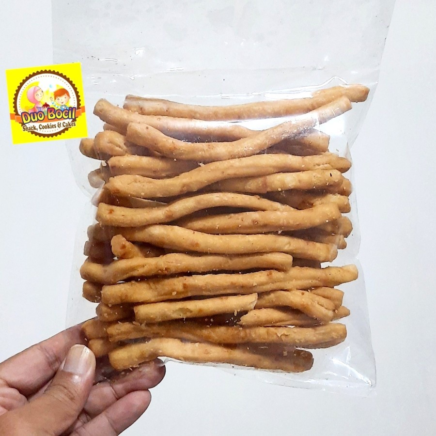 

Sajiandapur Cheese Stik Keju Edam Gurih 250 Gram - Duo Bocil Snack