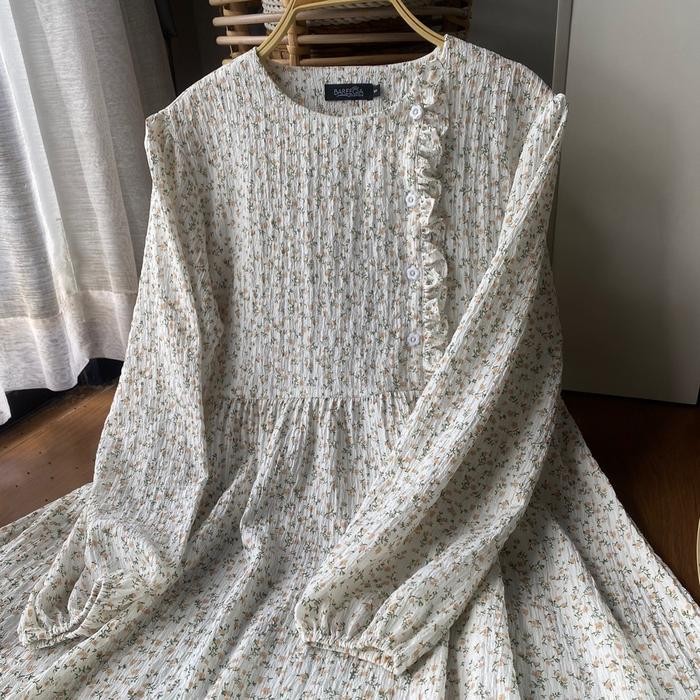 Layali- Gamis Premium Ayumi Dress Crinkle Motif